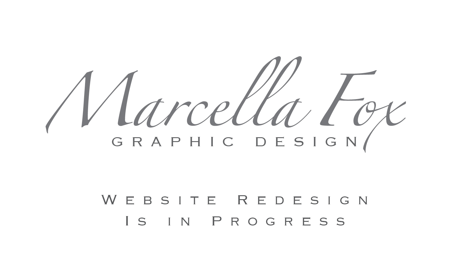 Marcella Fox Graphic Design (logotype)
